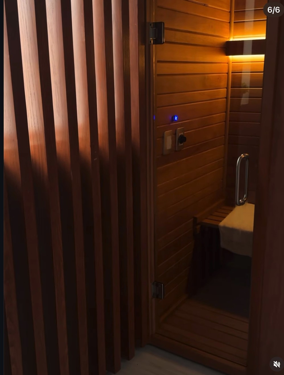 Cabina a la luz de velas